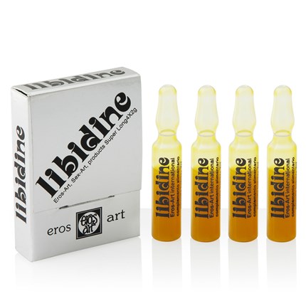 Libidine, el primer afrodisíaco natural compuesto de extractos de plantas y vitaminas;